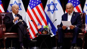 El presidente estadounidense Biden visita Israel en medio del conflicto en curso entre ese país y Hamás.
