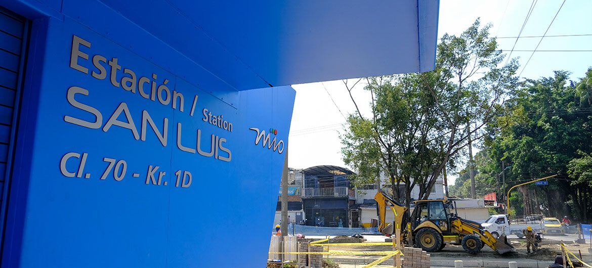 Troncal Oriental del MIO tendrá 23 nuevas estaciones de parada sobre la Simón Bolívar en Cali.