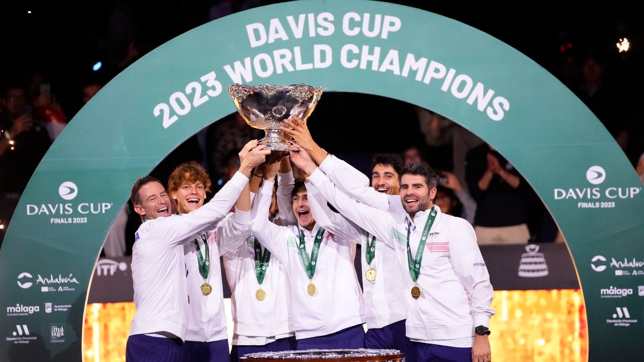 Italia ganó la Copa Davis.Italia ganó la Copa Davis.