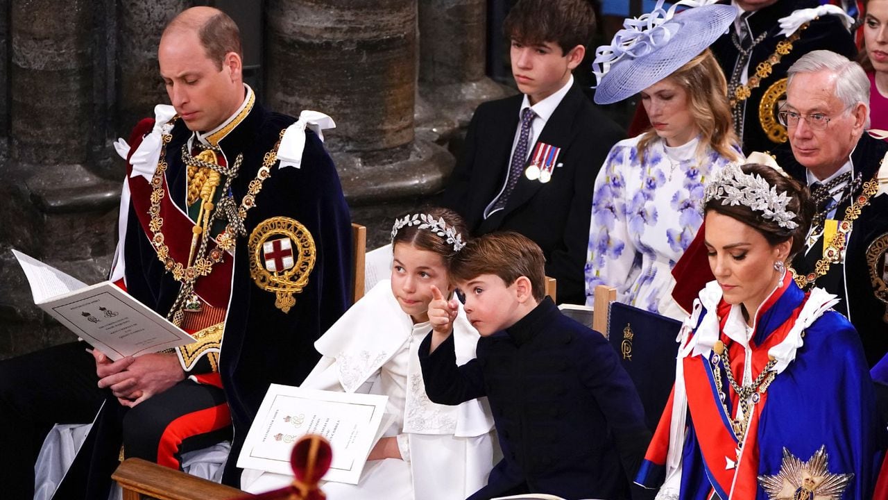 Kate Middleton durante la coronación del rey Carlos III, impecable, como siempre.