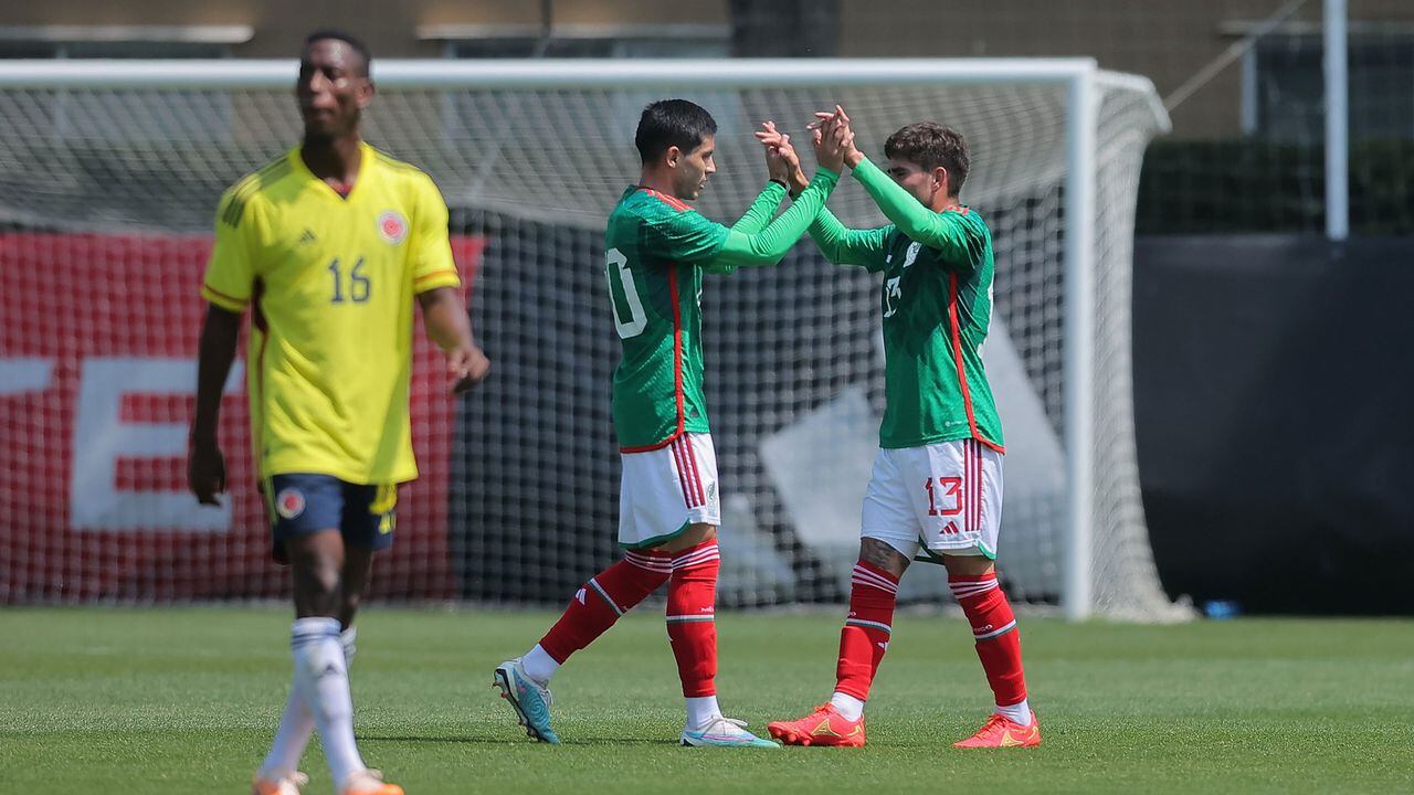 La Selección Colombia perdió ante México en partido amistoso.