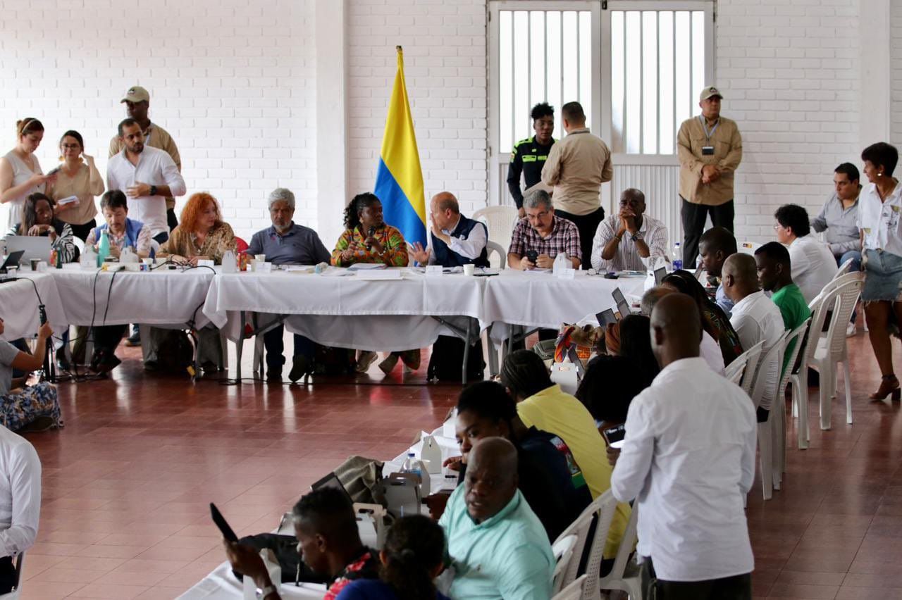 Vicepresidenta Márquez realiza anuncios tras acuerdo entre el Gobierno Nacional y la comunidad de Buenaventura