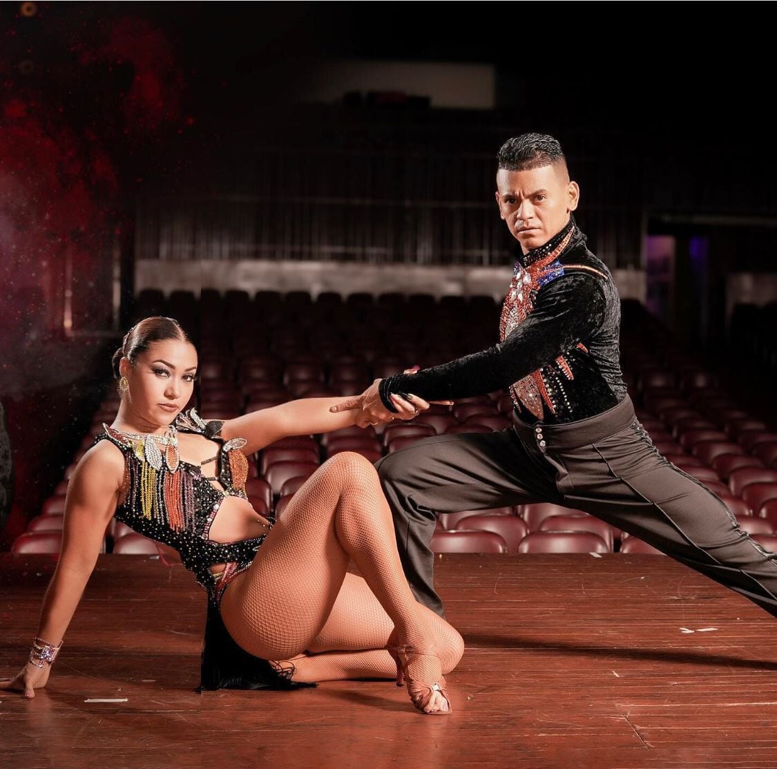 Evelyn Lourido y Juan Carlos Buesaquillo “Guasa” se conocieron hace 16 años a través del baile y desde entonces, han triunfado con la salsa caleña.