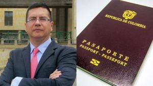 Germán Calderón, abogado de la Cancillería en el pleito por la licitación de pasaportes.