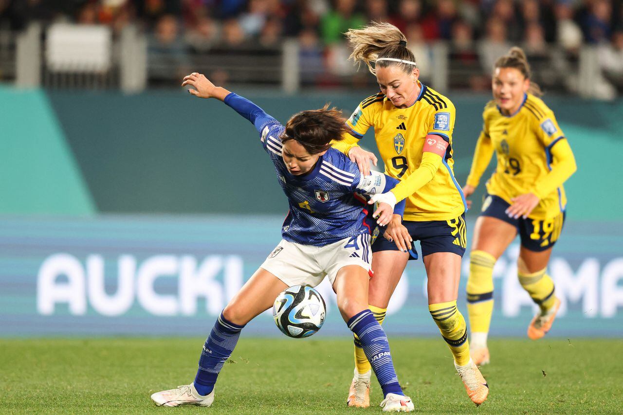 Suecia vence a Japón 2-1 y enfrentará a España en semifinales del Mundial femenino