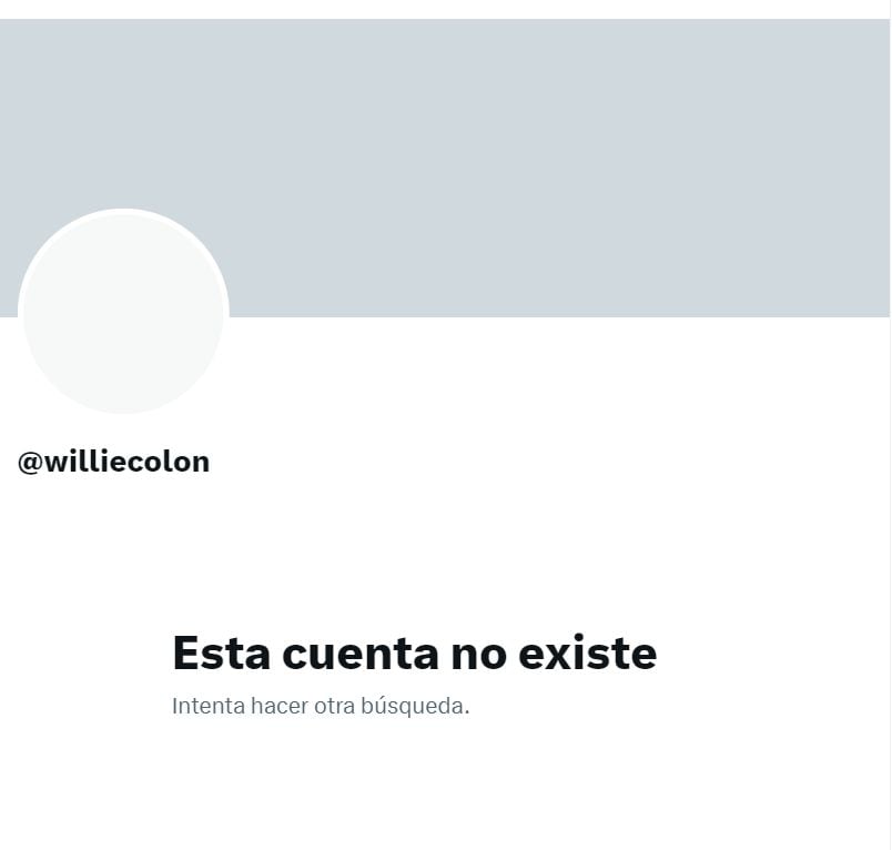 Después de su polémico trino contra el presidente Petro, Willie Colón decidió cerrar su cuenta de Twitter.
