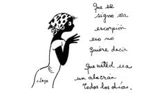 Caricatura de Nieves, 17 de abril.