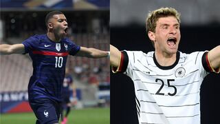 Francia vs. Alemania - Eurocopa. Foto: AP/Daniel Cole/Andreas Schaad