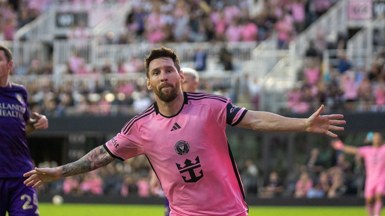 Messi brilló en la victoria del Inter Miami ante el Orlando City de Luis Muriel