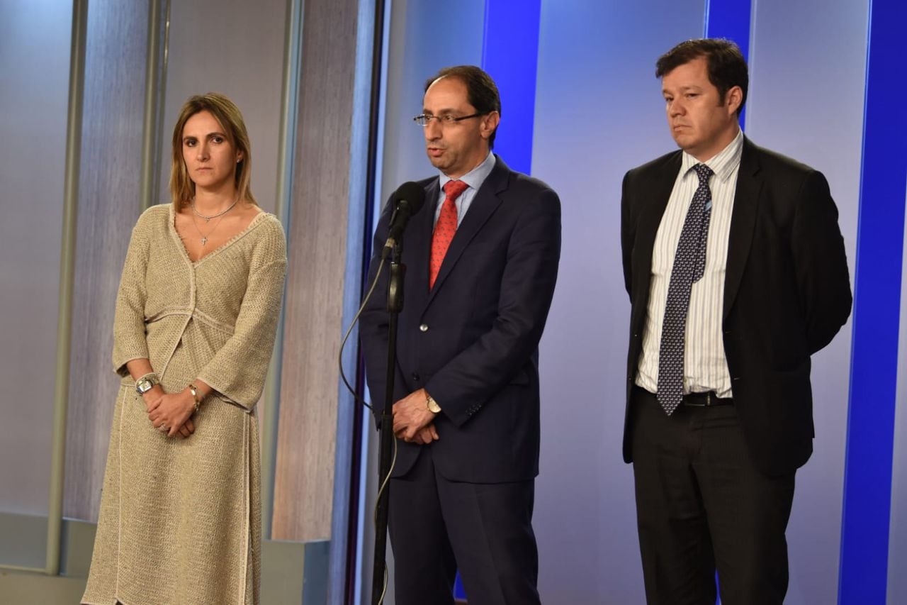 Comisión de Empalme del Presidente Iván Duque 
Victor Muñoz, Maria Paula Correa y Jose Manuel Restrepo