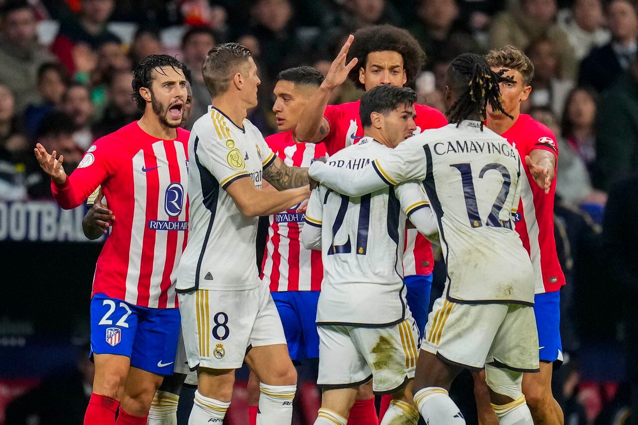 Atlético de Madrid vs Real Madrid - Copa del Rey.