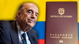 Alvaro Leyva. Canciller de la República. pasaportes
Bogotá Diciembre 13 de 2023.
Foto: Juan Carlos Sierra-Revista Semana.