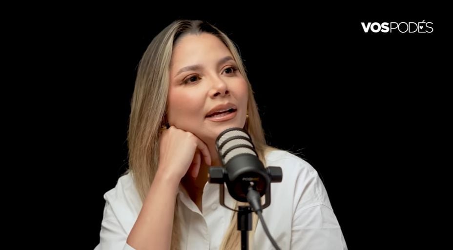 Melissa Martínez  en el pódcast Vos podés, reveló detalles de su vida profesional y personal.