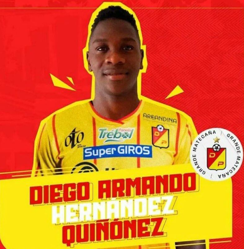 Diego Armando Quiñonez sería nuevo jugador de Independiente Santa Fe