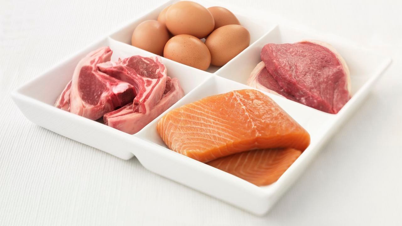 Proteínas - carne - huevos - pescado