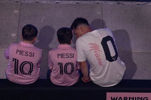 El curioso video de los hijos de Messi.