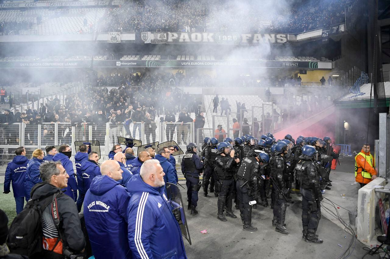 Violencia en el fútbol europeo.