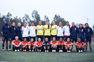 La Selección Colombia Femenina Sub-20 tuvo su último entrenamiento pensando en el debut del equipo ante su similar de Brasil en la Fase Final del Sudamericano de la categoría que se lleva a cabo en La Calera, Chile.