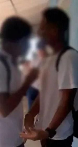 Denuncia de agresión entre estudiantes en el Magdalena.