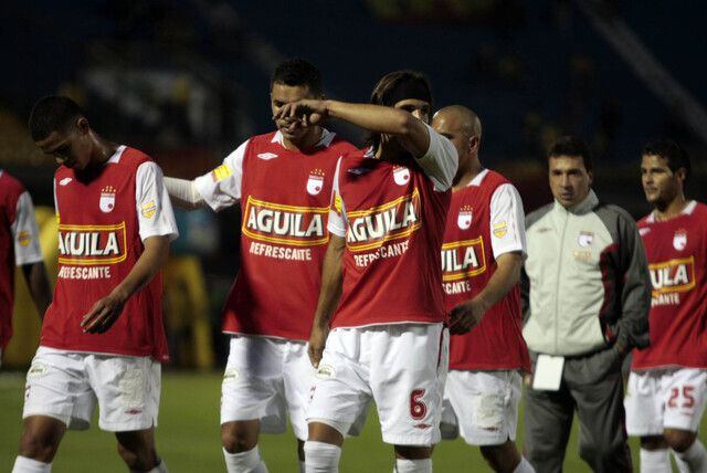 Imagen del partido entre Santa Fe y Pereira (marzo del 2009).