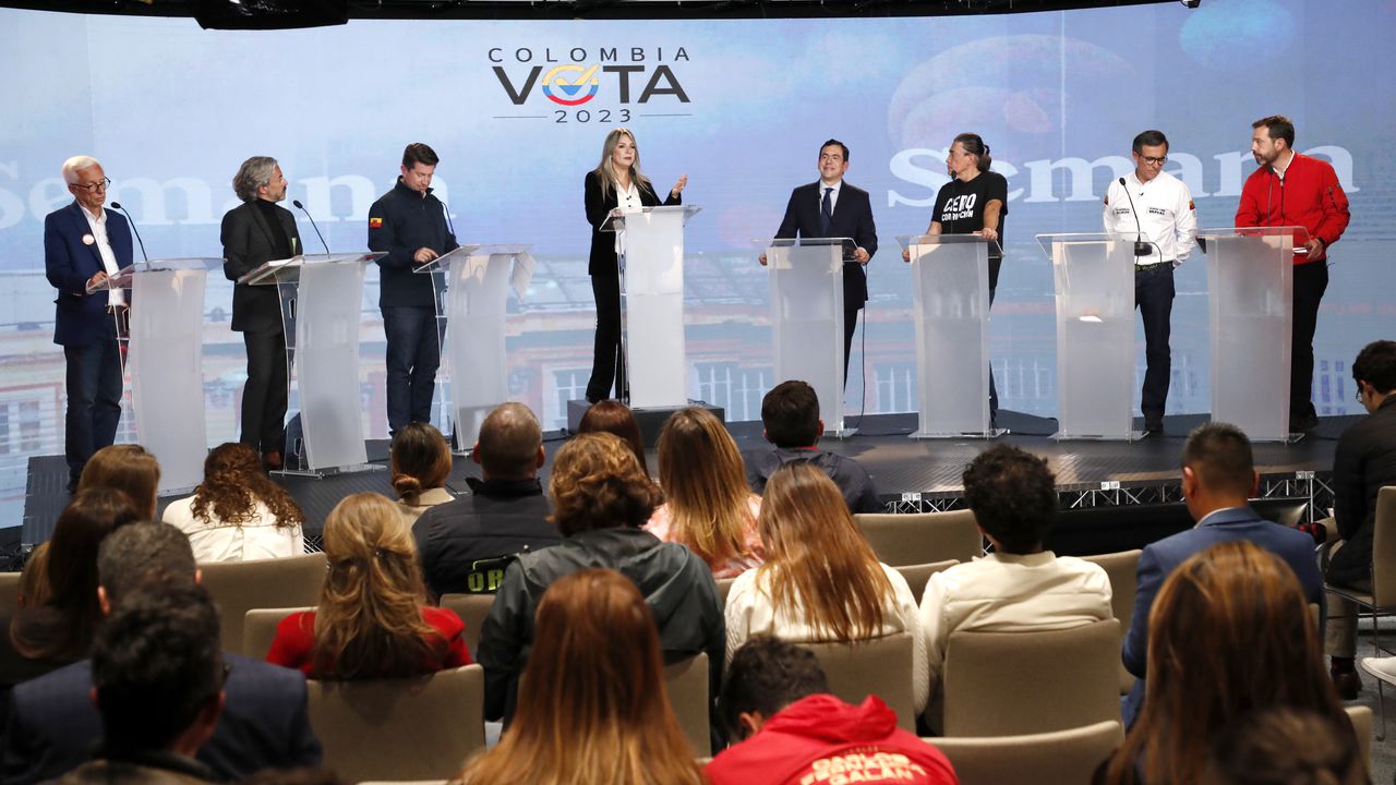 Debate final de Candidatos a la Alcaldía de Bogotá 2023
