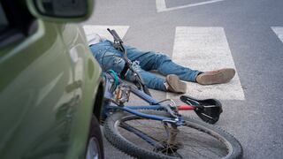 Accidente en bicicleta
