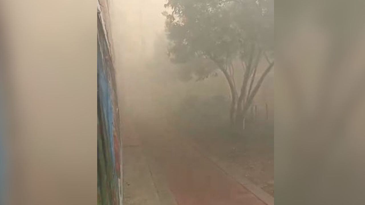 Se presenta un nuevo incendio forestal en Bosa, al sur de Bogotá