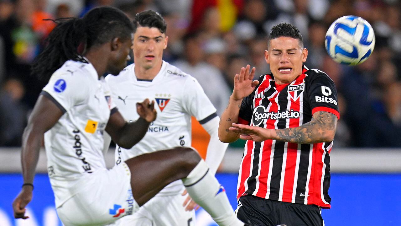 Sao Paulo perdió ante Liga de Quito por la ida de los cuartos de final de la Copa Sudamericana