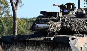 Los tanques Abrams esperan poder ayudar al ejército de Ucrania a defenderse de la invasión provocada por Rusia a su territorio