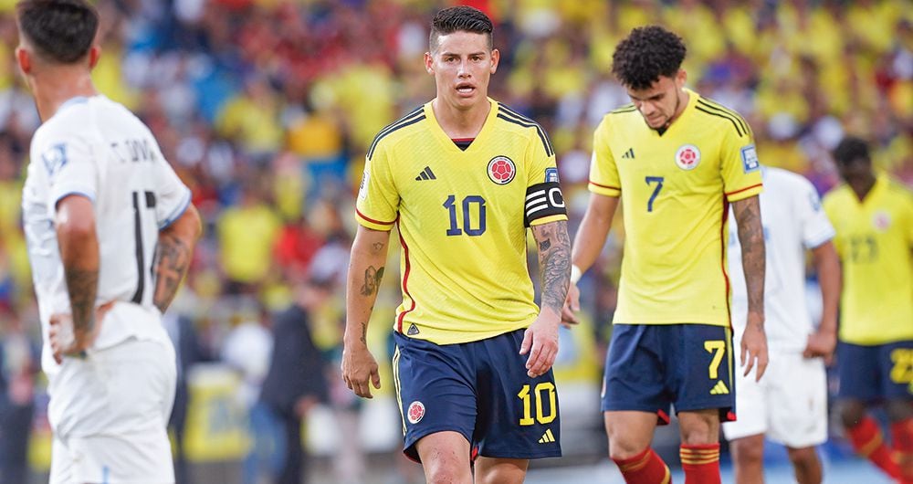    James Rodríguez mostró un nivel que hizo recordar sus mejores épocas con la selección Colombia. 