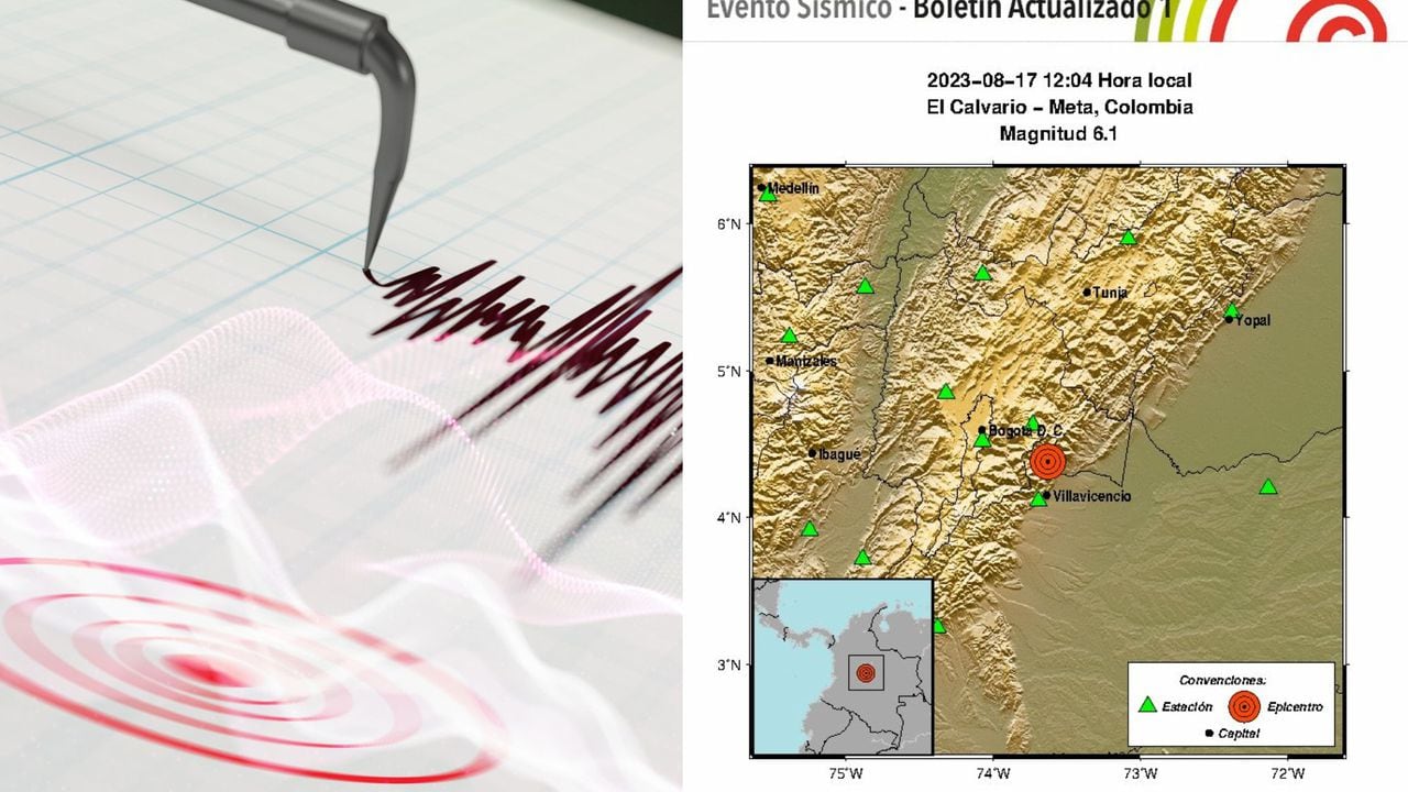 Todos los detalles del fuerte sismo vivido en Colombia hoy 17 de agosto de 2023