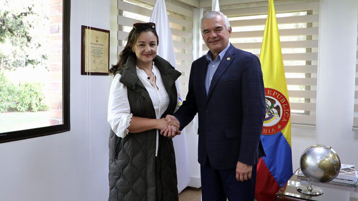 Luz Cristina López tomó posesión como nueva ministra del Deporte.