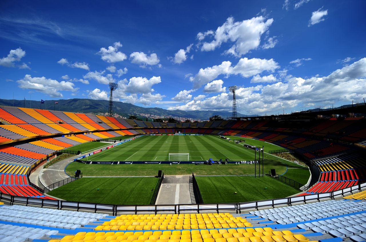 MEDELLIN, COLOMBIA - AUGUST 09:  View of the Atanasio Girardot stadium prior to the FIFA U-20 World Cup Colombia 2011 round of 16 match between Argentina and Egypt at  on August 9, 2011 in Medellin, Colombia.  (Photo by Jasper Juinen - FIFA/FIFA via Getty Images)