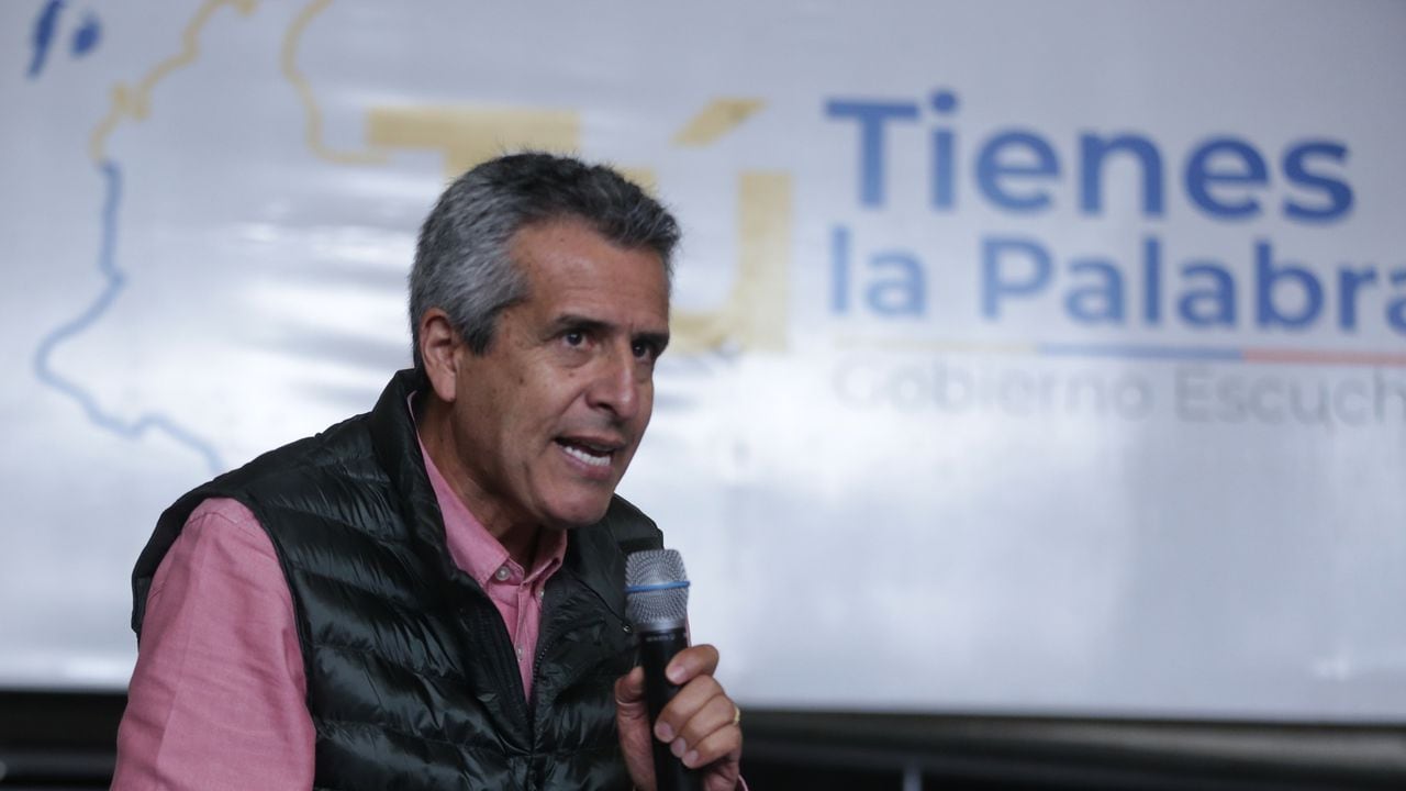 Luis Fernando Velasco es el nuevo ministro del Interior. Foto: Colprensa