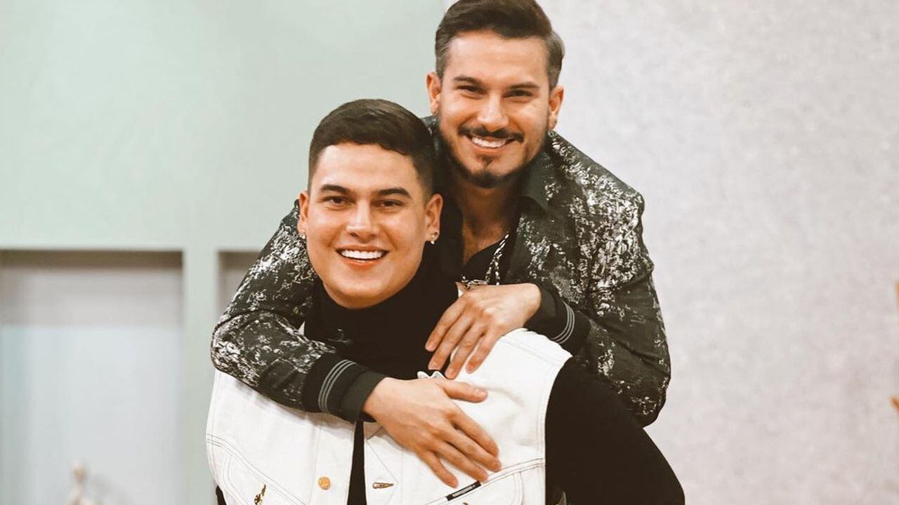 Los hermanos Bueno en la primer entrevista de Miguel. Foto: Instagram @pipebueno.