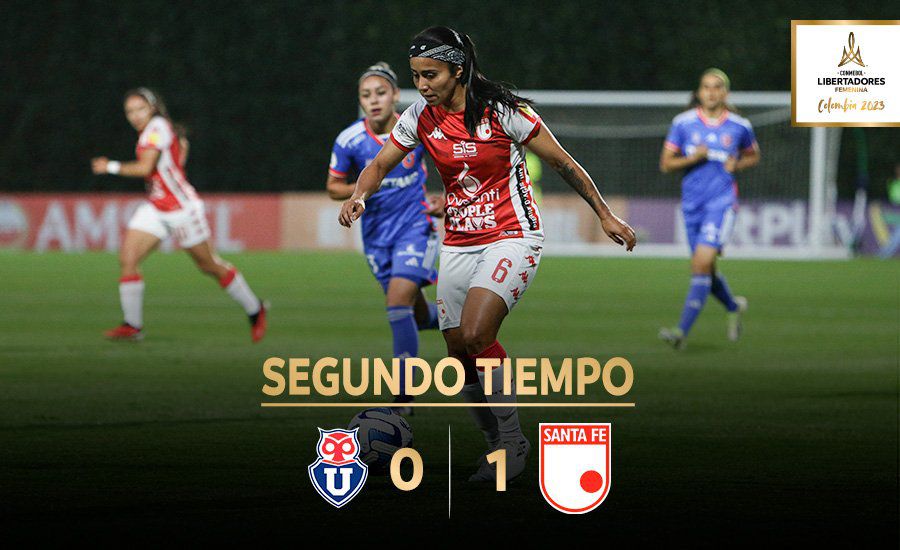 Santa Fe enfrentó a Universidad de Chile en la tercera fecha de Copa Libertadores Femenina