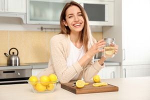 Beneficios del agua con limón para la salud.