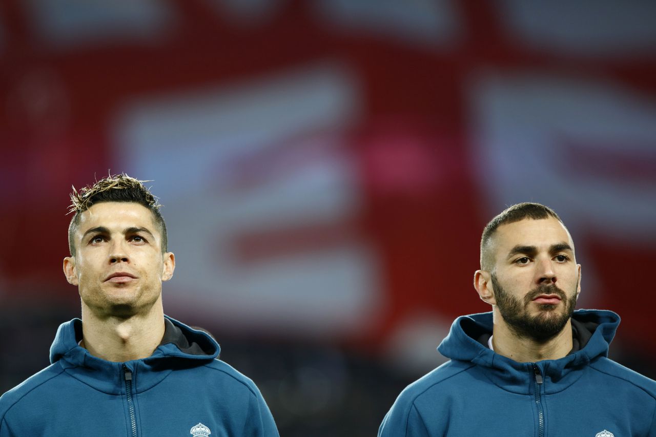 Cristiano Ronaldo y Karim Benzema podrían cruzarse en la excéntrica liga de Arabia.