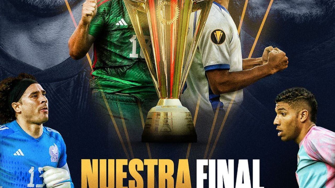 México y Panamá disputarán la final de la Copa Oro.
