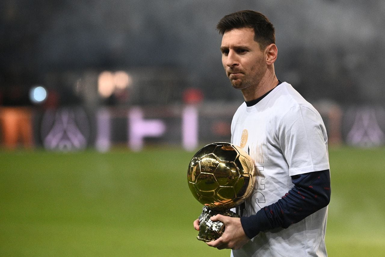 Lionel Messi ha ganado siete Balones de Oro en su carrera deportiva. La última vez que obtuvo el galardón fue en 2021. Foto: AFP
