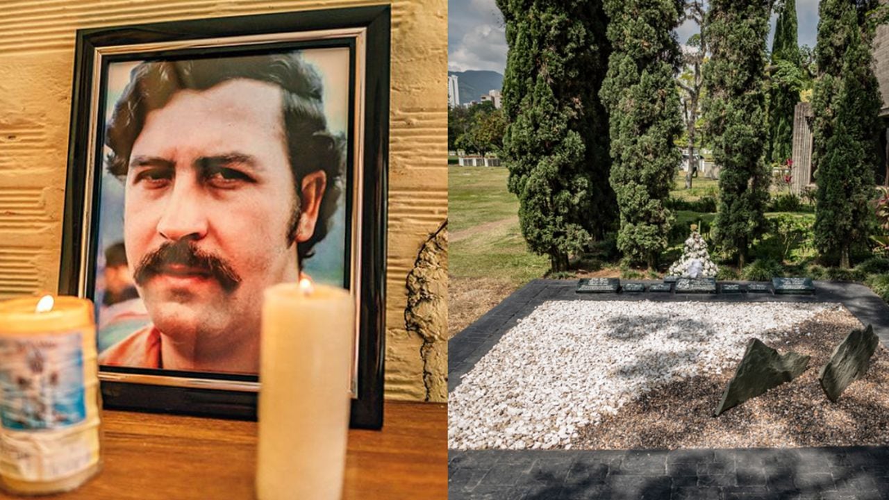 Tumba de Pablo Escobar en Itagüí.