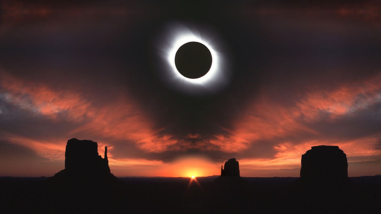 Un anillo de luz en el horizonte: El esperado eclipse solar se aproxima a Colombia.