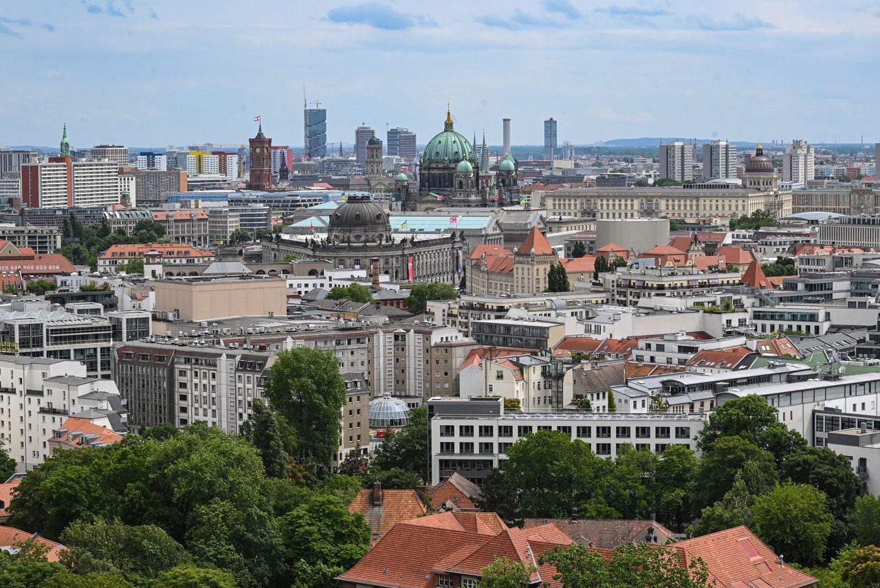 Una vista panorámica de Berlín