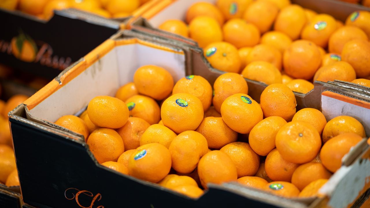 La mandarina es una fruta rica en fibra