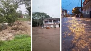 Varios municipios del Valle están afectados por las inundaciones de este domingo.