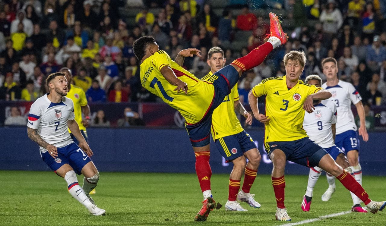 Diego Valoyes ha estado en amistosos y juegos de eliminatoria con la Selección Colombia