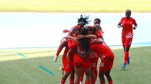 Así festejaron las jugadoras del valle la victoria por 4-0 sobre Risaralda, en la final del fútbol femenino de los Juegos Nacionales 2023.