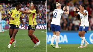 Colombia vs Inglaterra, por los cuartos de final del Mundial Femenino 2023.