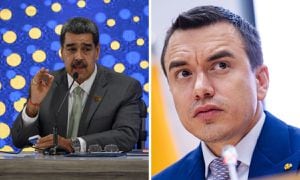 Nicolás Maduro amenaza a Daniel Noboa.