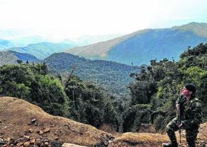 Vista general de Los Farallones de Cali. Autoridades locales dicen que este 2017 se implementarán dos puestos de control en la zona para contrarrestar la minería ilegal. Uno en el corregimiento de Los Andes y otro en Minas del Socorro.